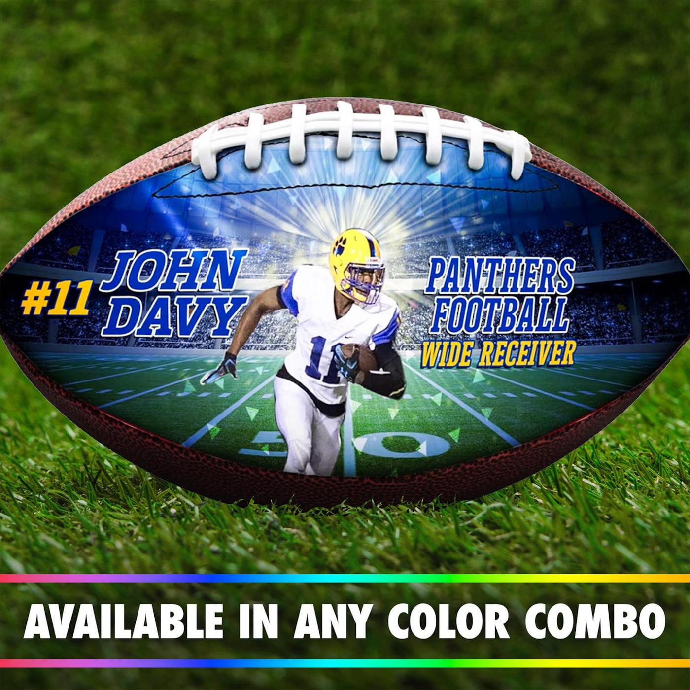 Custom Photo Football